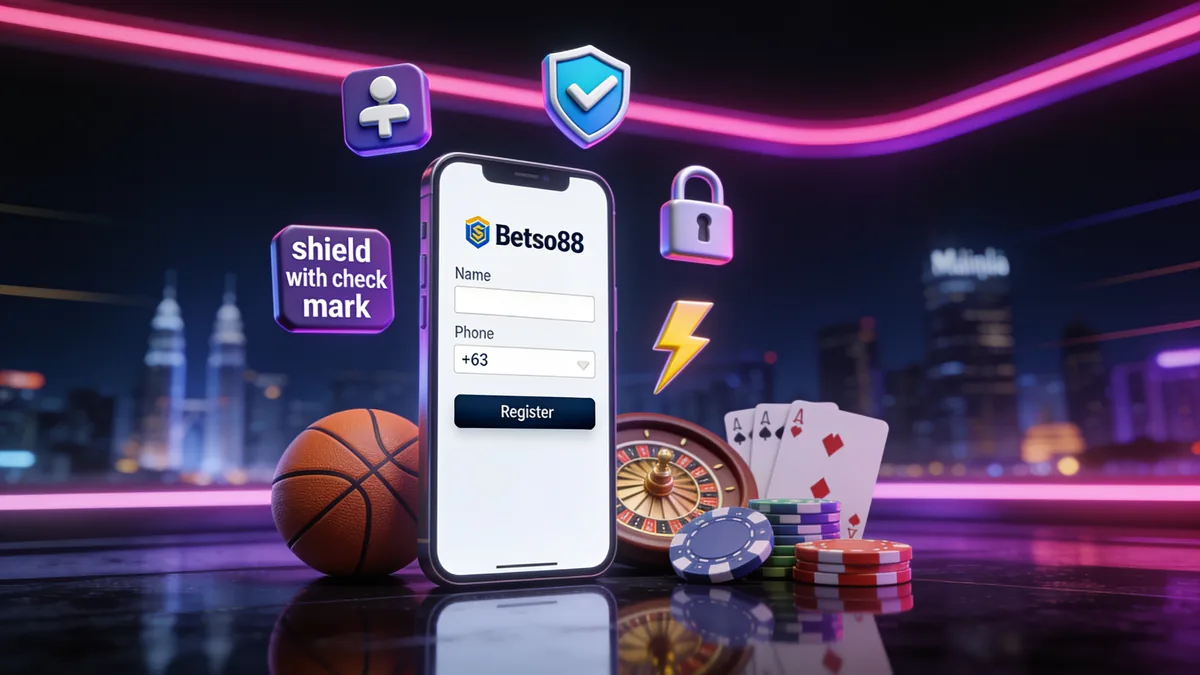 How to Register at betso88 — betso88 in the Philippines